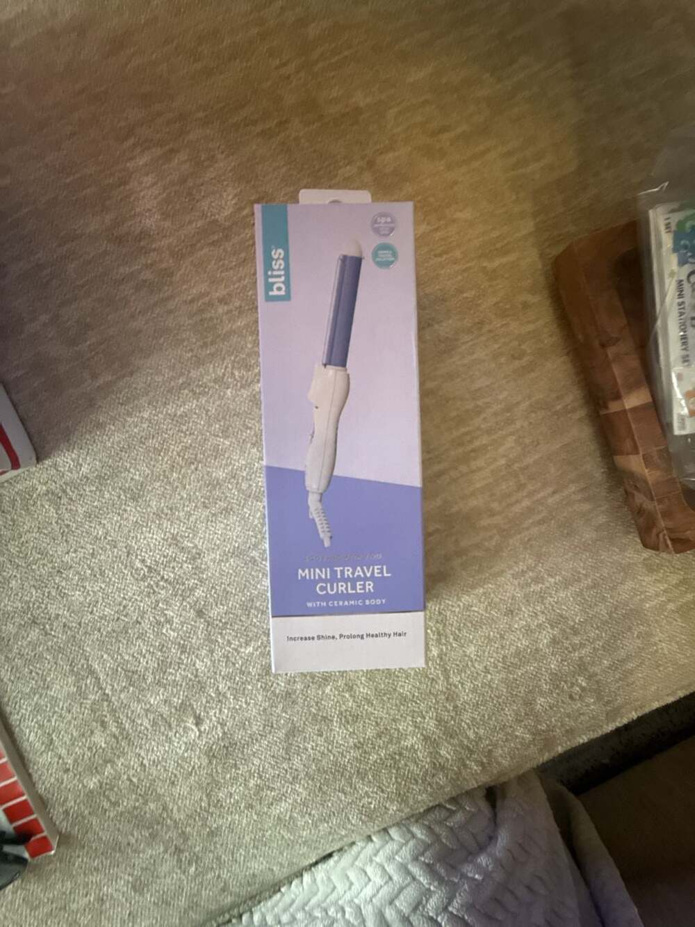 Bliss Rooting For You Mini Travel Hair Curler with Ceramic Body